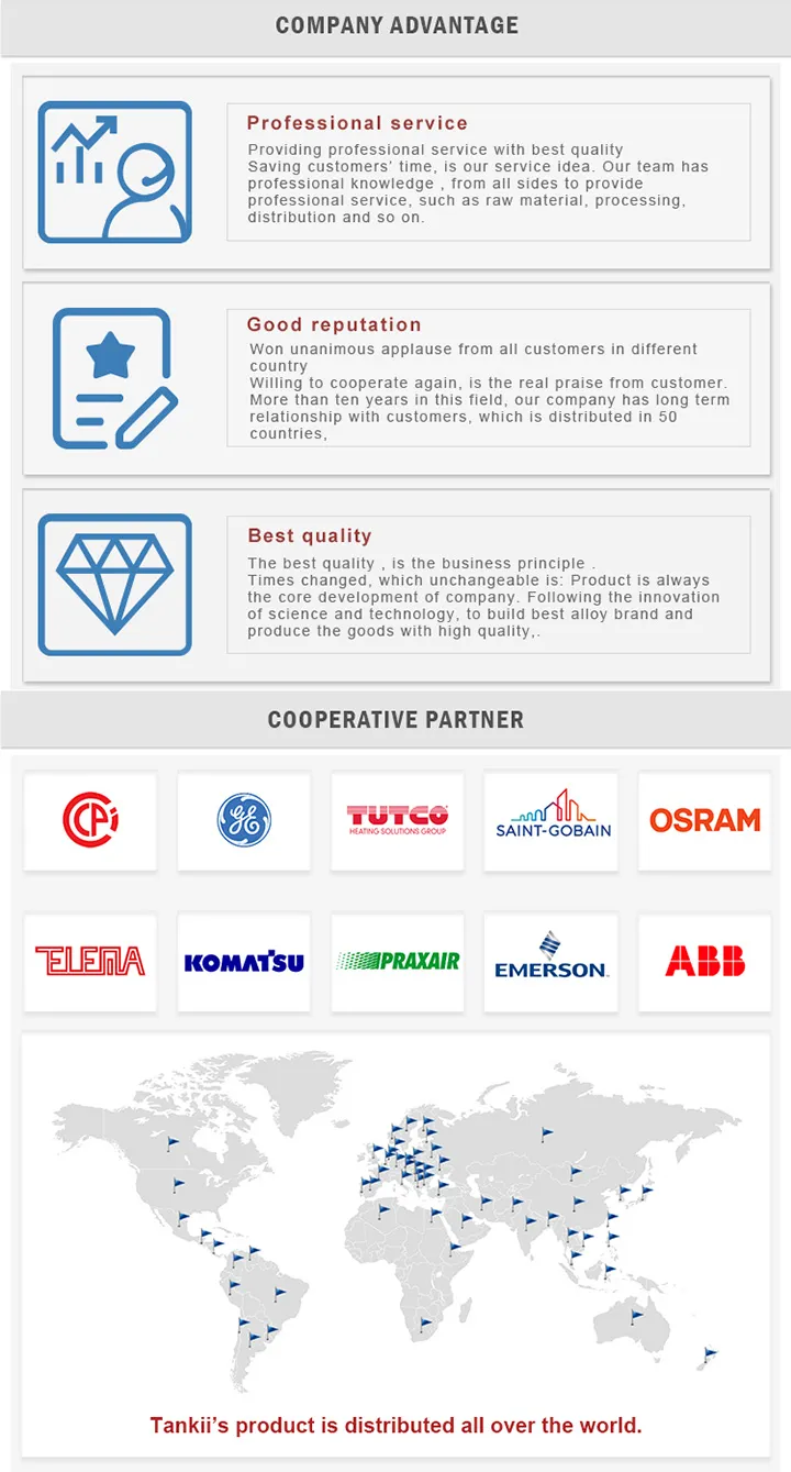 Tinggi Daya Tahan Au-Ni Welding Wire Tankii Manufacturing 0
