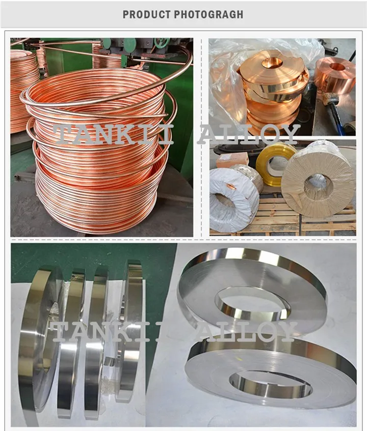Harga pabrik dan kualitas tinggi Beryllium Copper Alloy Strip C17200 CuBe strip 1