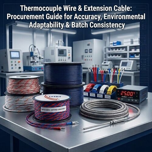 Latest company news about Kawat Termokopel & Kabel Ekstensi: Panduan Pengadaan untuk Akurasi, Kemampuan Beradaptasi Lingkungan & Konsistensi Batch