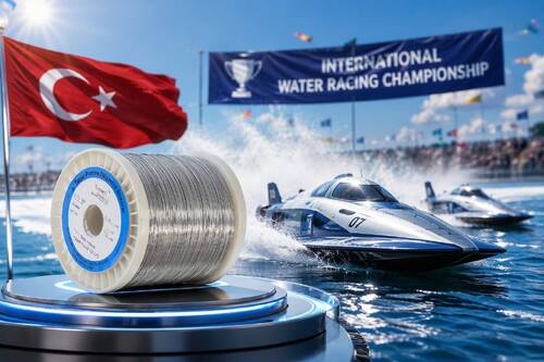 Latest company news about Tankii Pure Nickel Wire Dipilih oleh Tim Universitas Turki untuk Kejuaraan Balapan Air Internasional