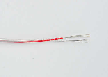 Pfa Insulated Thermocouple Cable Tipe K JX 2 * 0,5mm Warna Disesuaikan ISO 9001